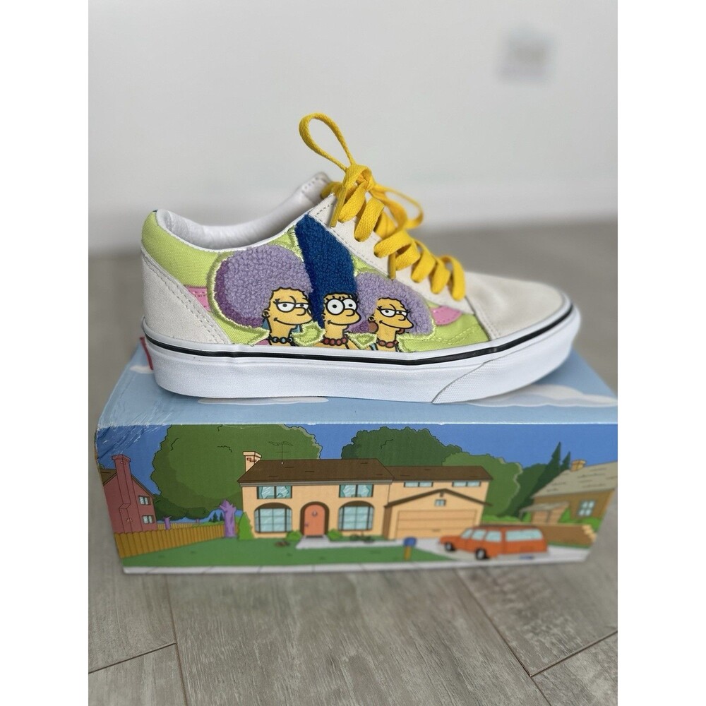 Vans x The Simpsons Old Skool “The Bouviers” Men’s 4.5 * Women’s 6 * New W Tags - Picture 1 of 13